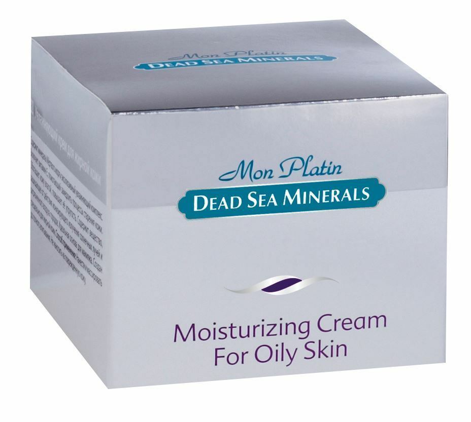 Mon Platin Dead Sea Minerals, Moisturizing Cream for Oily Skin, 1.7fl.oz/50ml