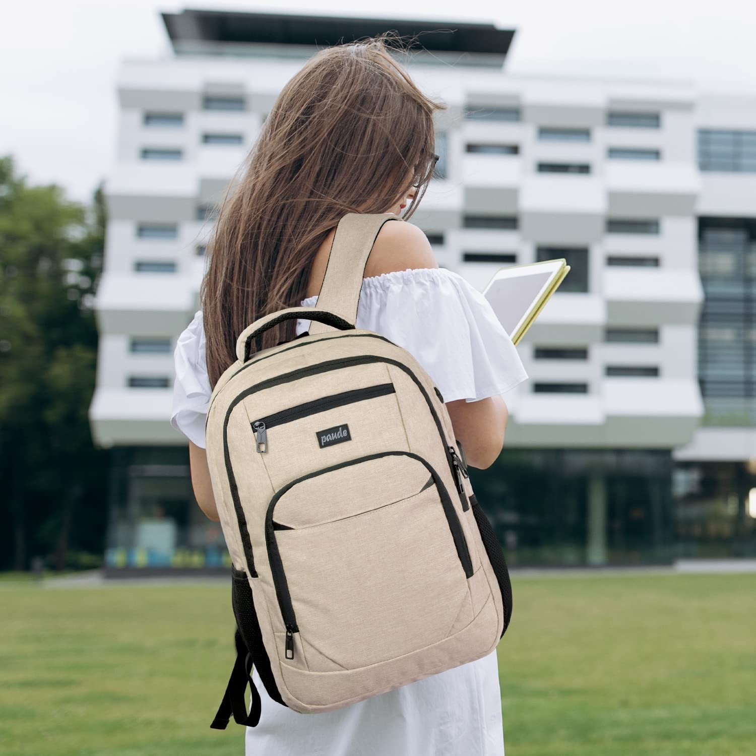 Paude Backpack for Teens, Laptop, College, University, Business, Travel – 15….
