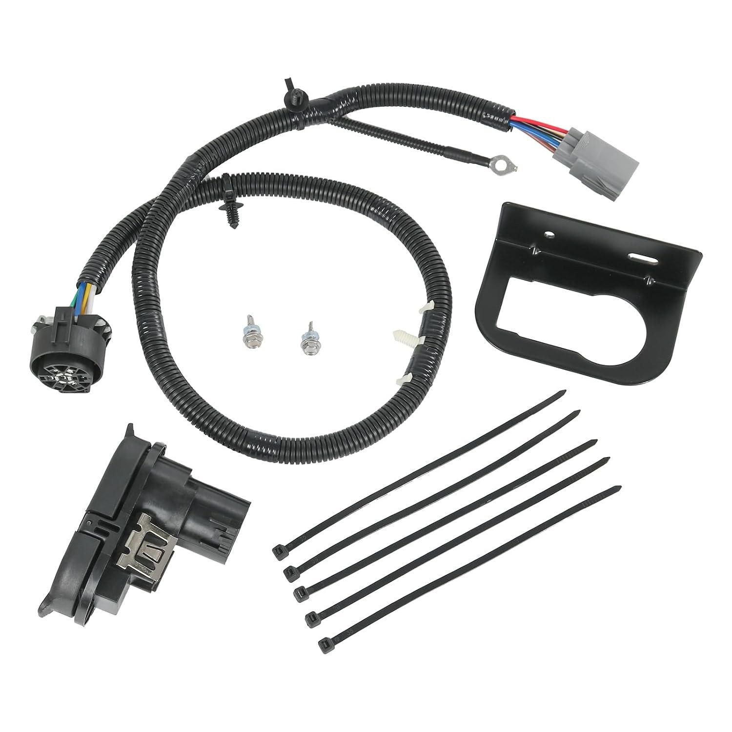 CK4T-13B576-KE Trailer Hitch Tow Wiring Connector Harness Kit Compatible with