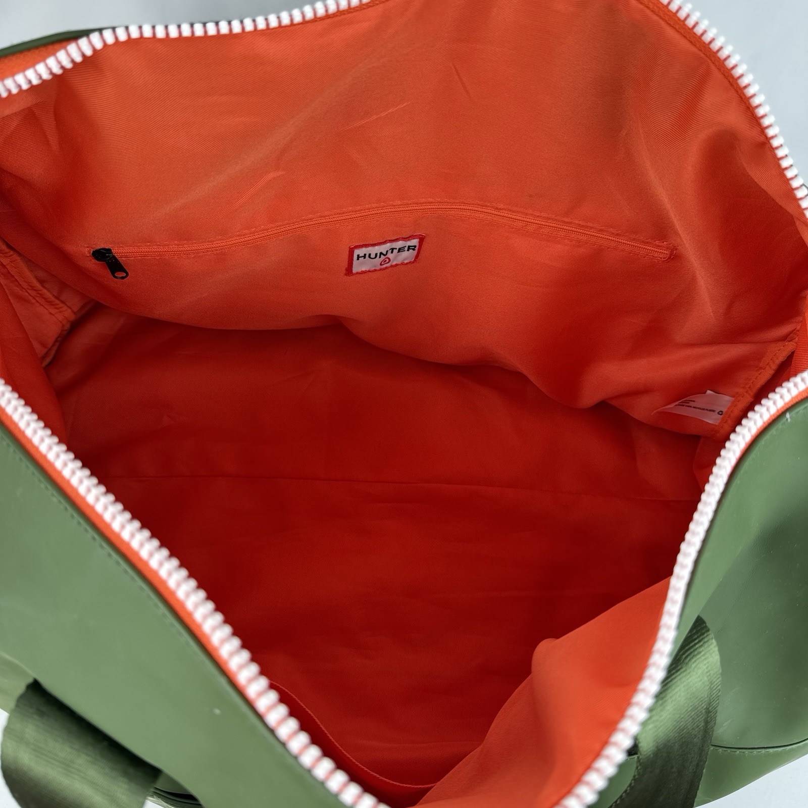 Hunter X Target Large Green Weekender Duffle Bag 20x14x10” Pockets PVC