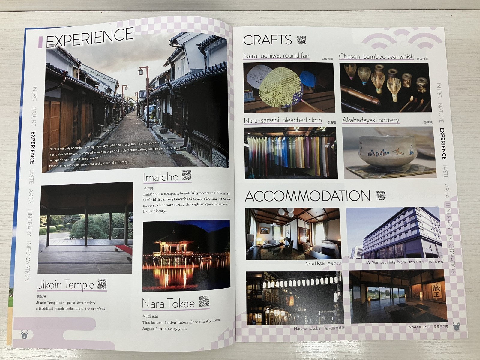 A comprehensive guidebook introducing Nara’s nature, history, and local cuisine.