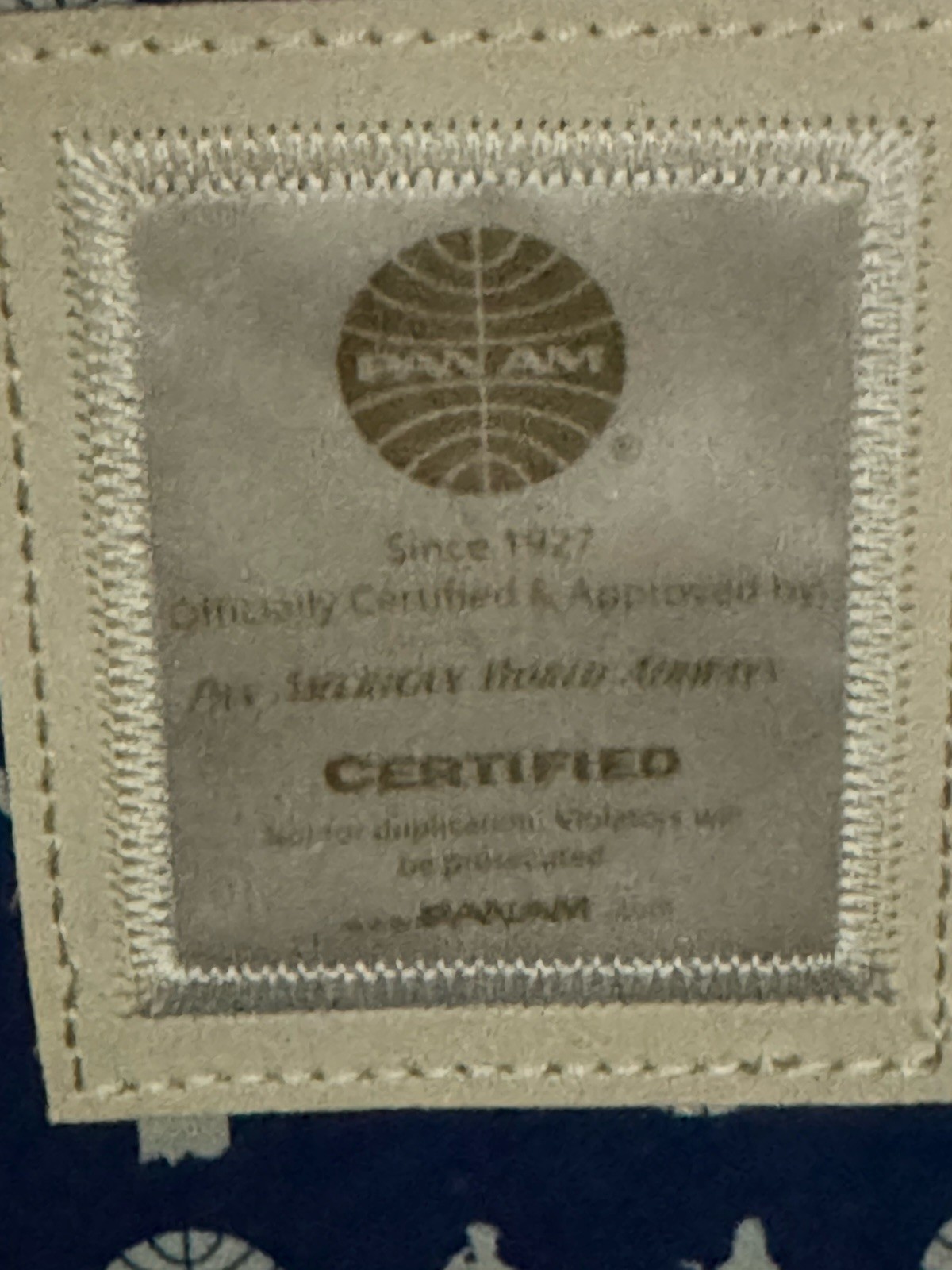 PAN AM Explorer Bag – Certified Pan Am Retro Style Reproduction of Original NWT
