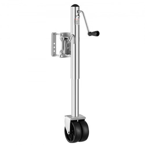 Trailer Jack with Wheel, 2000 lbs Load Capacity, Heavy Duty Swivel Boat Trailer