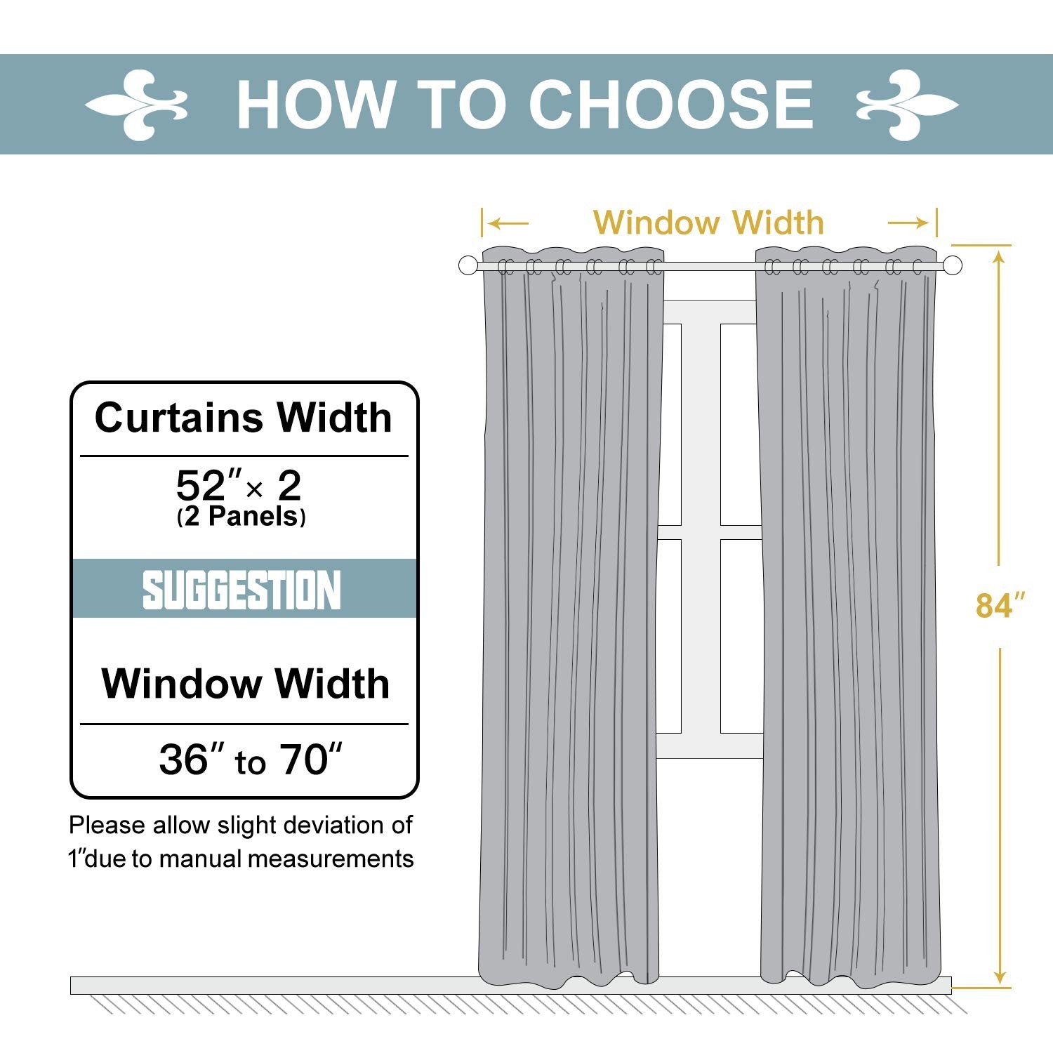 ChrisDowa White 100% Blackout Curtains for Bedroom with Black Liner, 2 Thick …