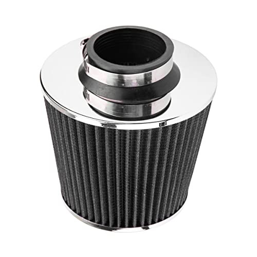 Air Intake Kit, 2.5″ Cold Air Intake System Kits w/Filter Aluminum Replacement