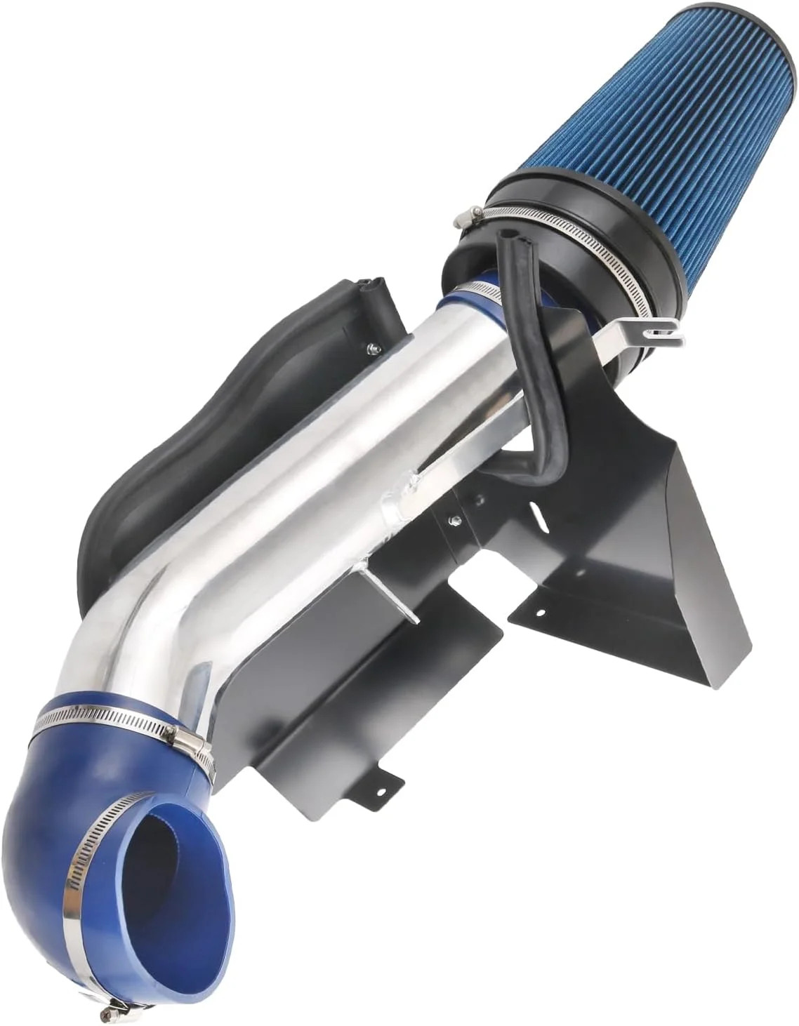 4 inch Cold Air Intake Kit with Heat Shield Replacement For Silverado 1500 2500