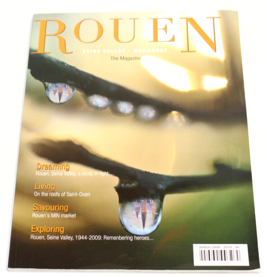 2009 Rouen Seine Valley Normandy France Magazine Travel Book