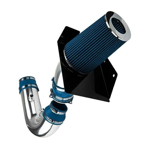 4 inch Cold Air Intake System Kit + Heat 1997-2003 F150/250 4.6/5.4L Blue