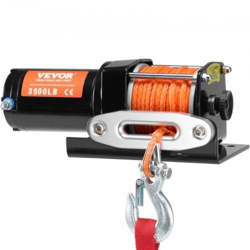 Electric Winch 3500 lb Line Pull Capacity 12V DC ATVUTV Winch with 316
