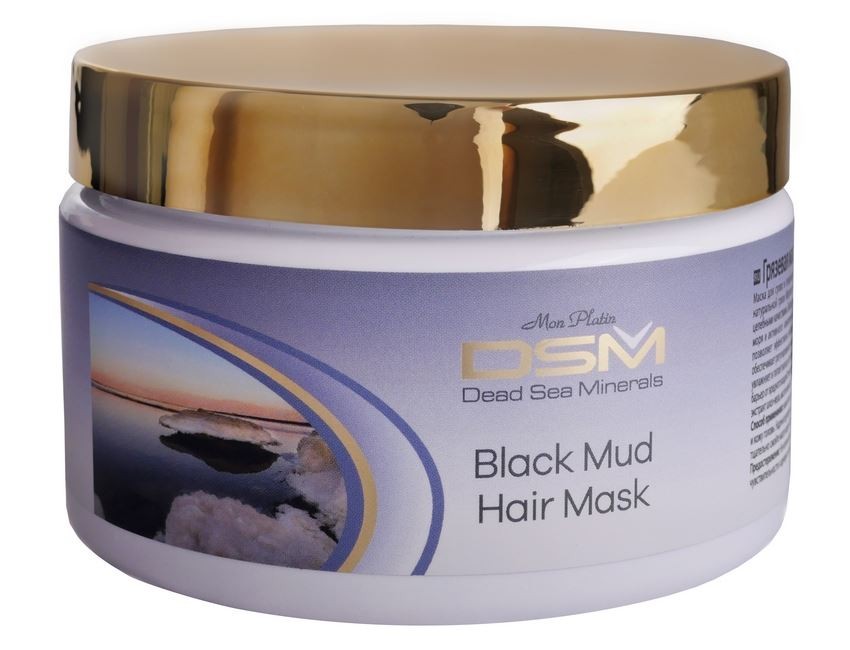 x2 Mon Platin, DSM, Dead Sea Minerals,Mud Hair Scalp & Hair,8.5fl.oz/250ml