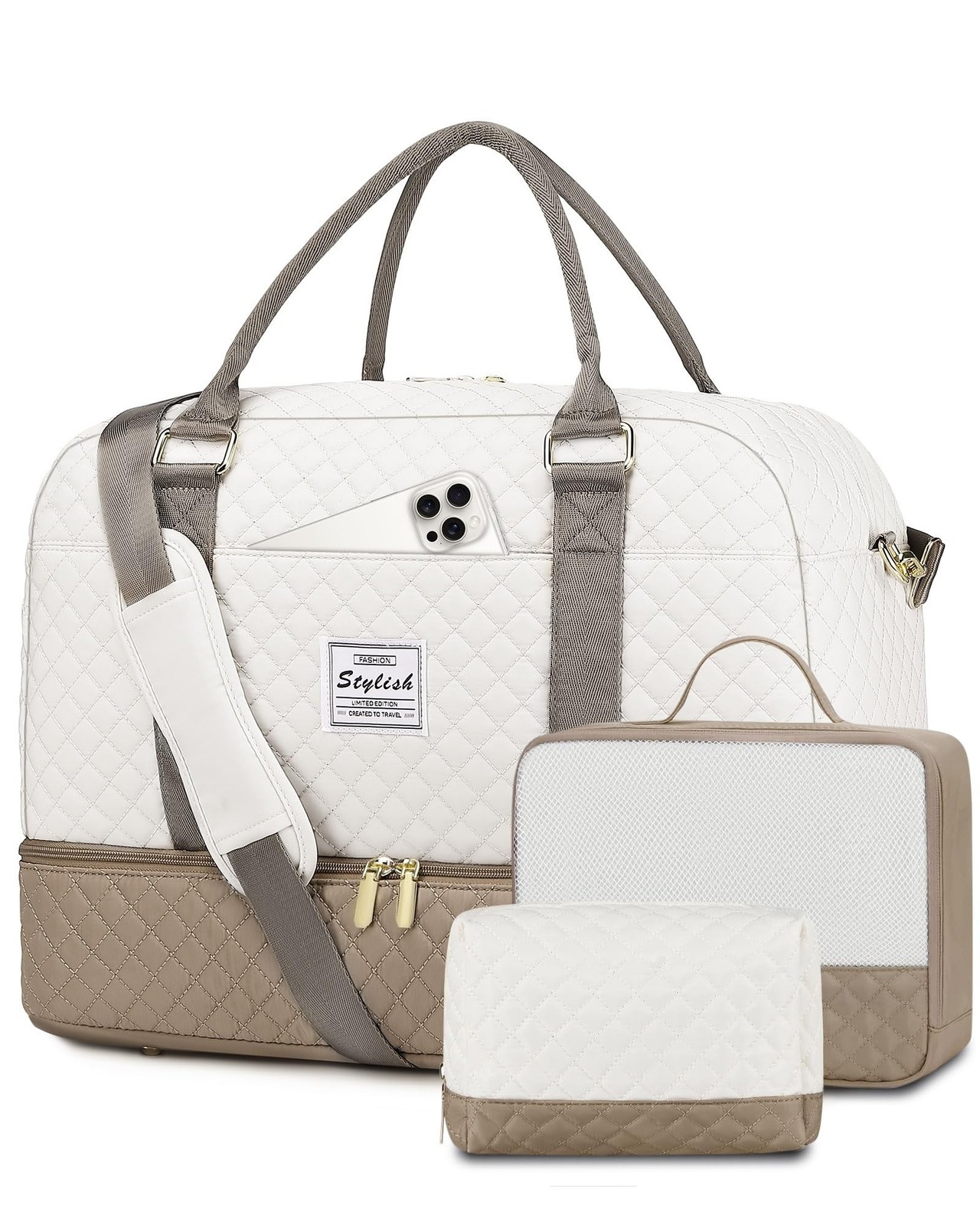 Travel Duffle Bag Weekender for Women: Travel Duffel Carry-On Overnight Bags …