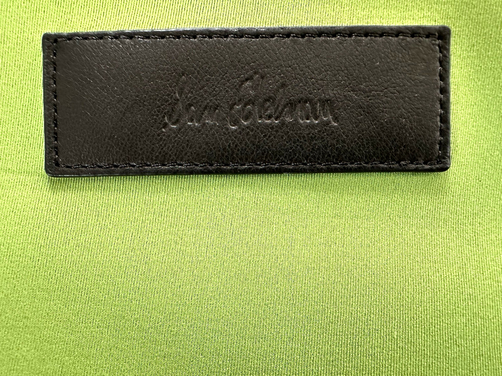 NWT $248 SAM EDELMAN LARGE PAYTON TOTE FINE EMERALD GREEN Black LAPTOP BAG POUCH