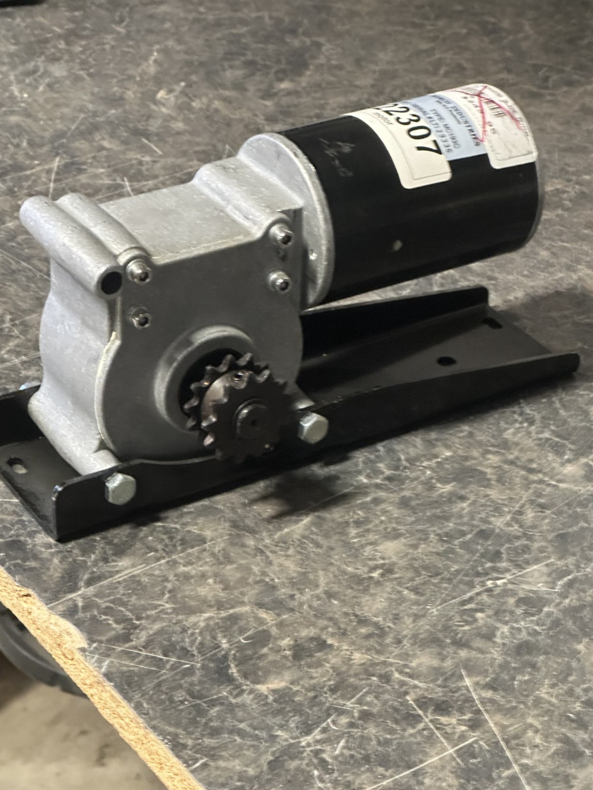 BAL R25050 RV Slide Out Accu Slide Motor, Gear Single MC193C for P22307 (HP15)