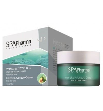 x2 SPA Pharma Dead Sea Minerals Anti-Aging Avocado Cream SPF15 50ml