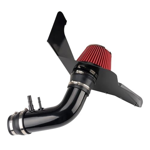 Cold Air Intake Kit with Filter Heat Shield for 2015 2015-2016 Ford Mustang