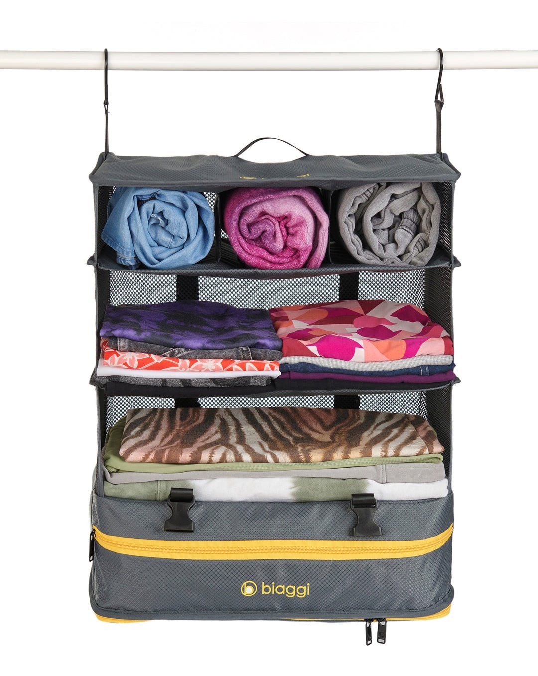 Biaggi hangmates Zip Cube Travel Packable Large