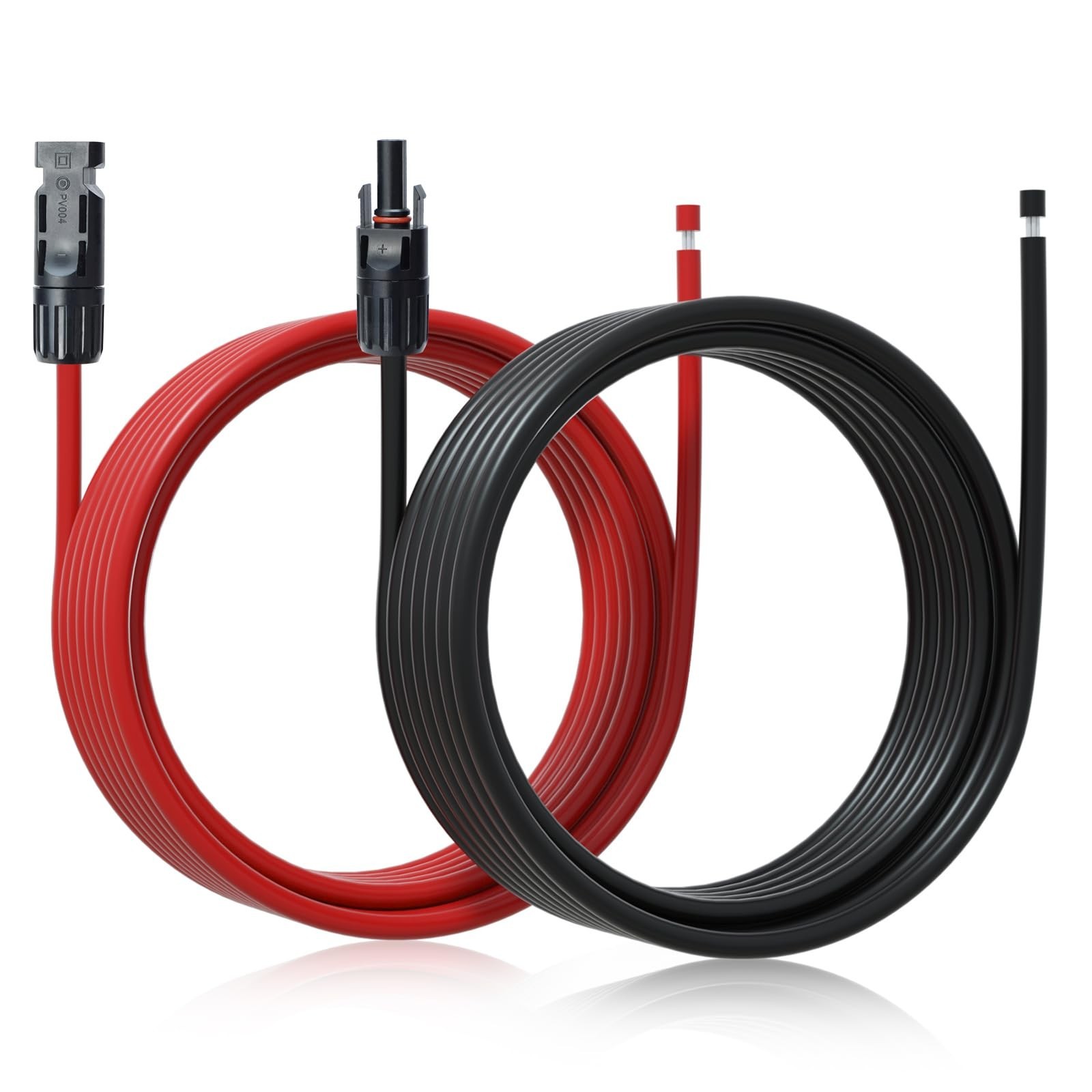 ECO-WORTHY Solar Connectors Y Branch and 20FT 10AWG Solar Extension Cable for…