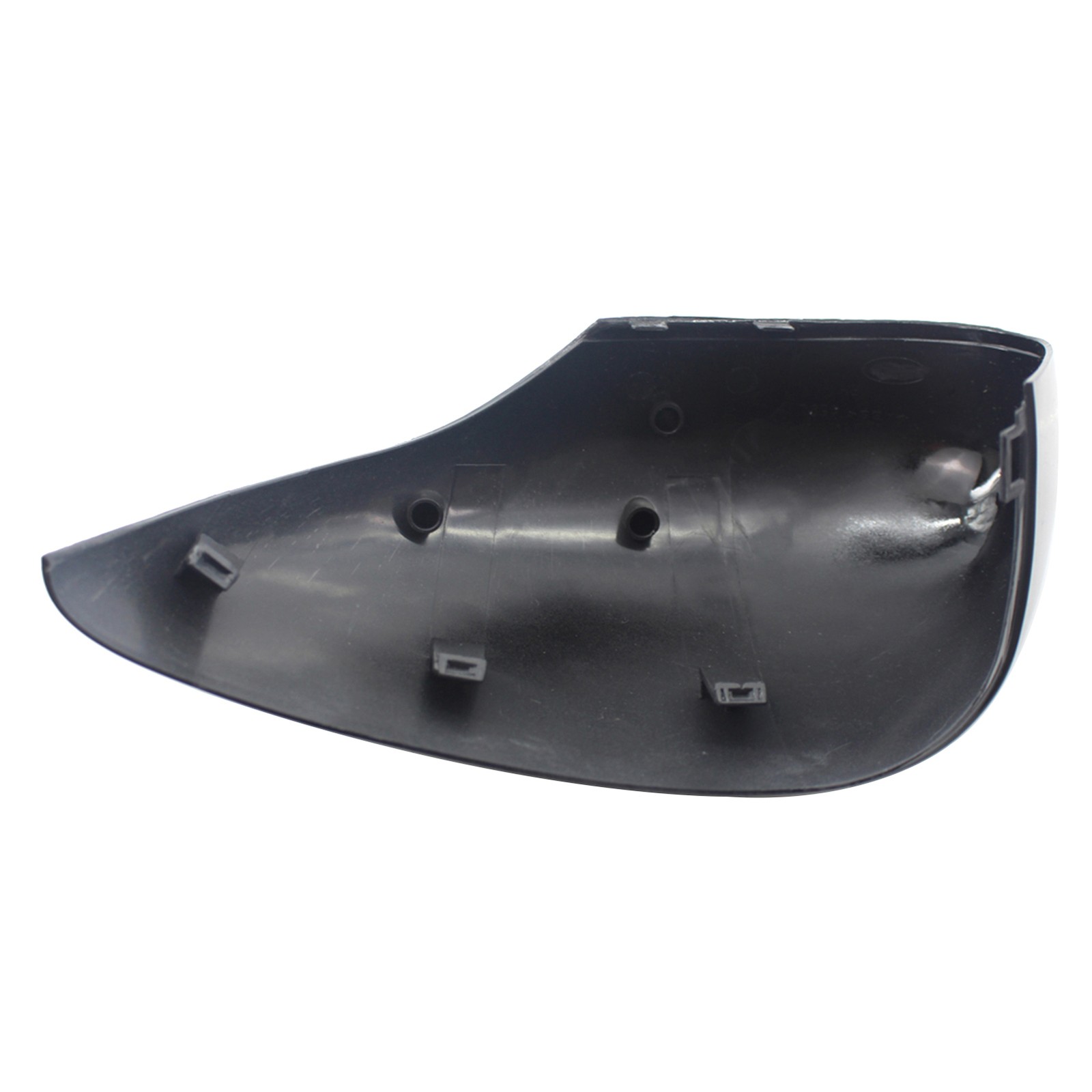 Gloss Black Wing Mirror Cover Cap Painted Replacement For 2009-2015