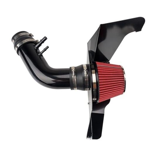 Cold Air Intake Kit with Filter Heat Shield for 2015 2015-2016 Ford Mustang