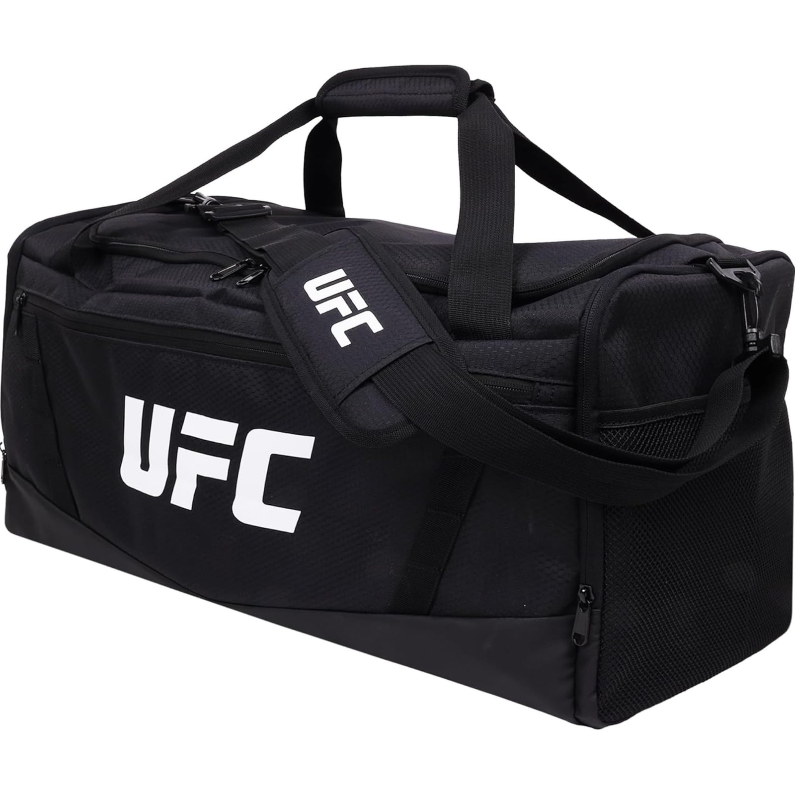 UFC Gym Bag, 22 Inch Carry On Large Travel Duffel Bag for Men and Women, Shoe…