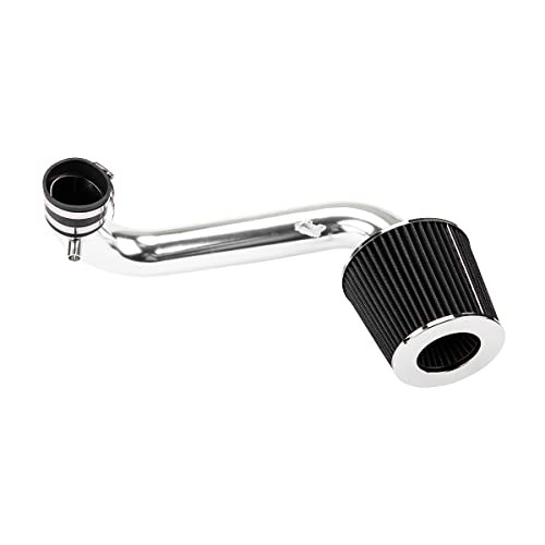 Air Intake Kit, 2.5″ Cold Air Intake System Kits w/Filter Aluminum Replacement