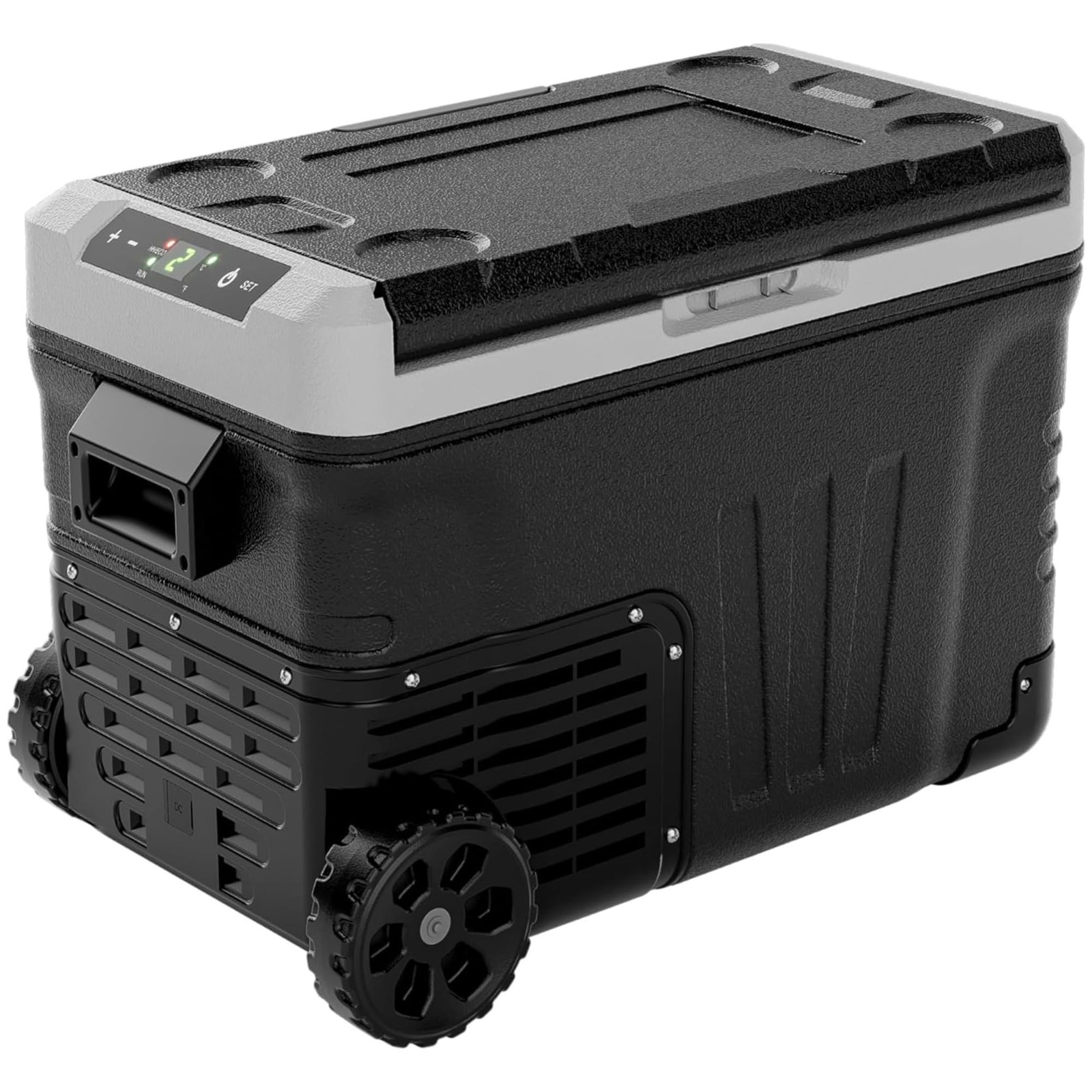 EUHOMY 12 Volt Refrigerator, 37QT(35L) Electric Cooler, Portable Freezer 12V/…