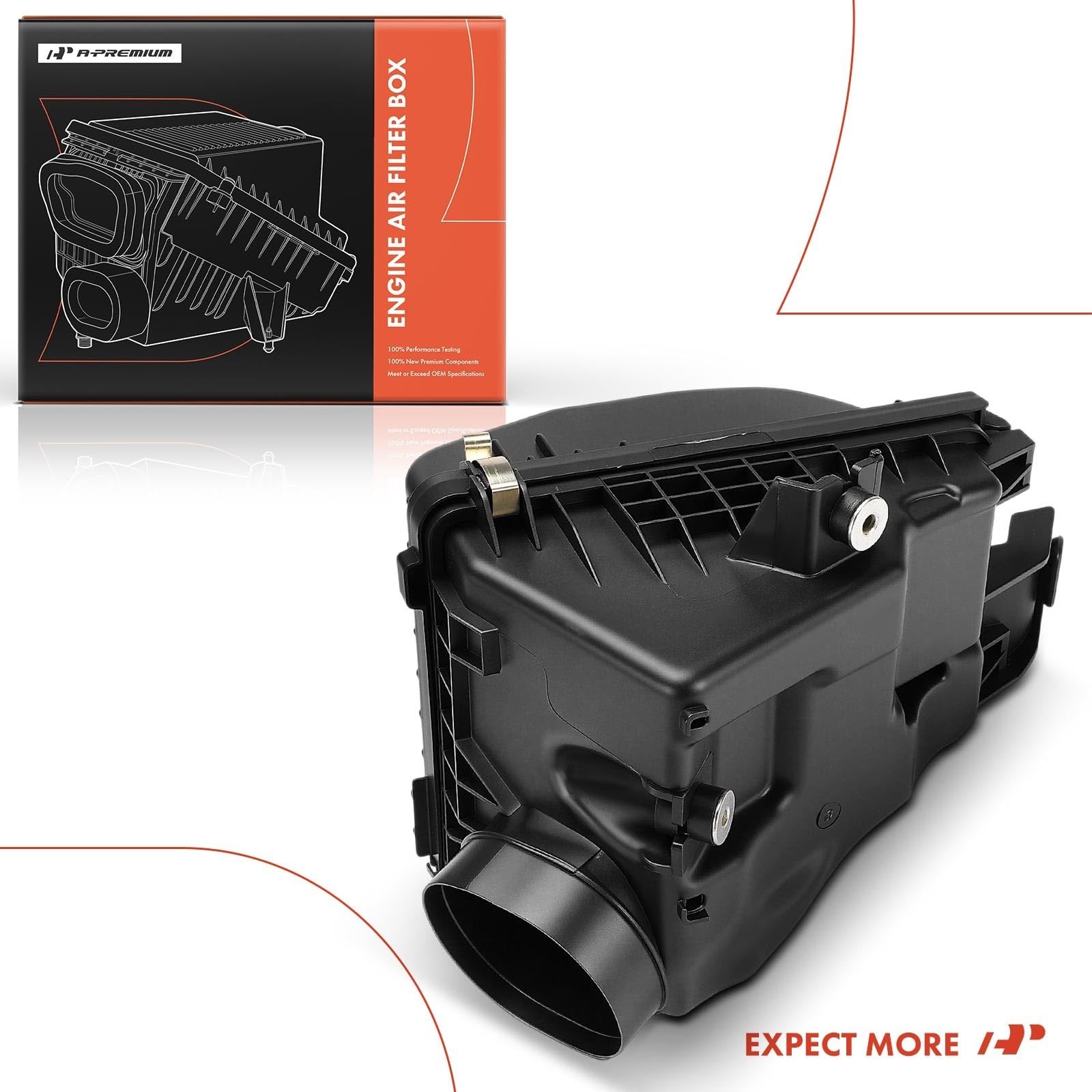 A-Premium Engine Air Filter Cleaner Box Housing Compatible with Honda Civic 2…