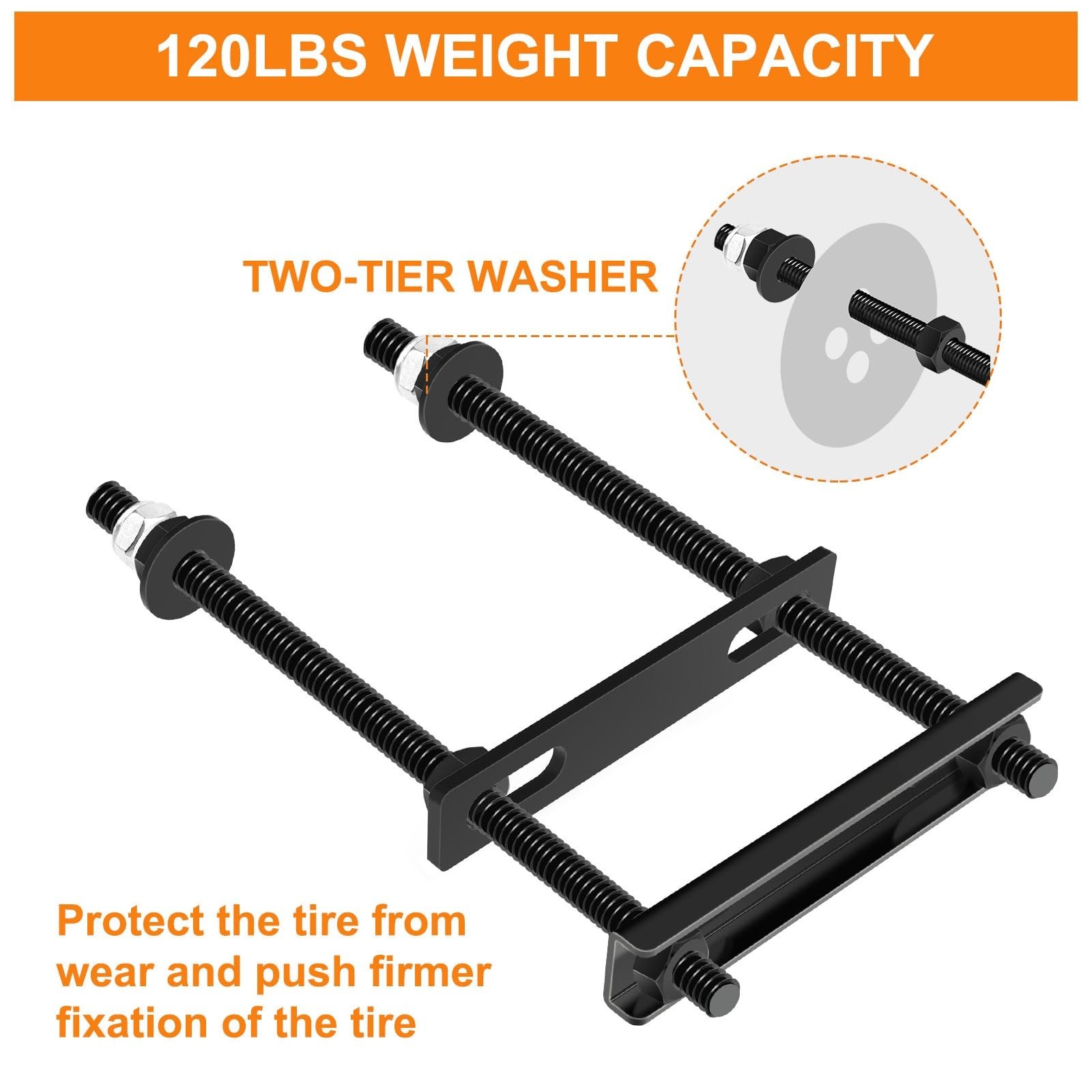 Trailer Spare Tire Mount, Spare Tire Mount for Utility Trailer, The Trailer A…