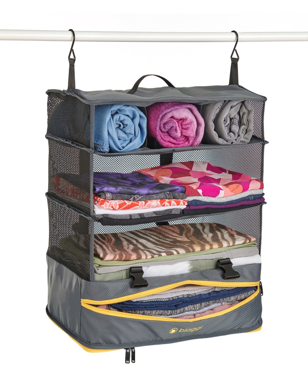 Biaggi hangmates Zip Cube Travel Packable Large