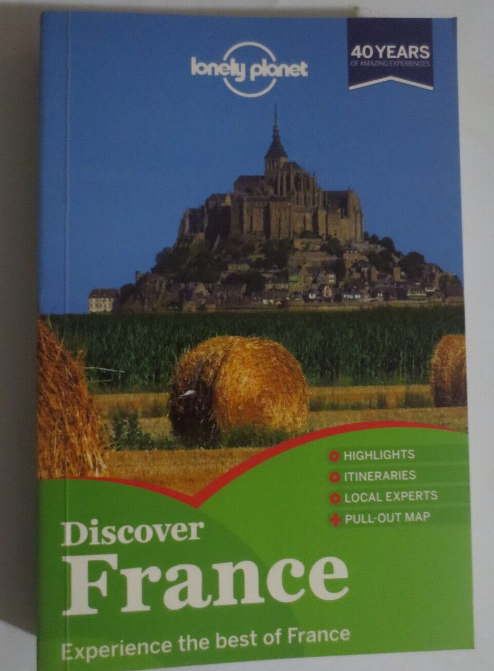 LONEY PLANET DISCOVER FRANCE 3RD EDITION PAPERBACK 413 PGS 5X 8 INCHES 2013