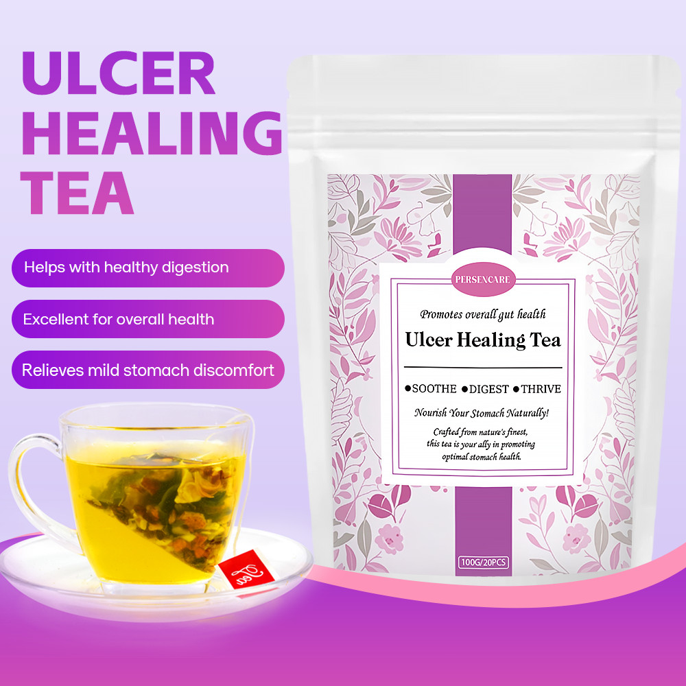 20 Pcs Natural Ulcer Healing Tea Relief Stomach Bloating Gastritis Soothing Tea