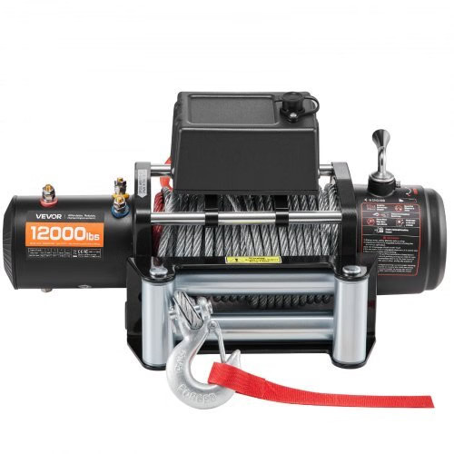 Electric Winch, 12000 lbs Load Capacity, 12V DC Truck Winch with ?&brvbar;7/20 i