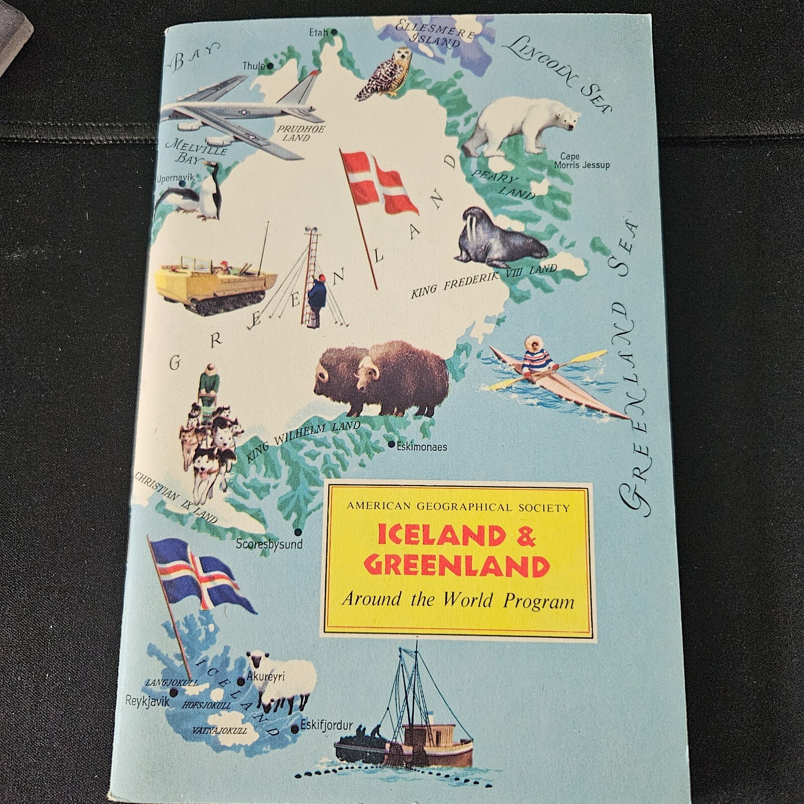 Lot of (11) American Geographical Society Around the World Programs