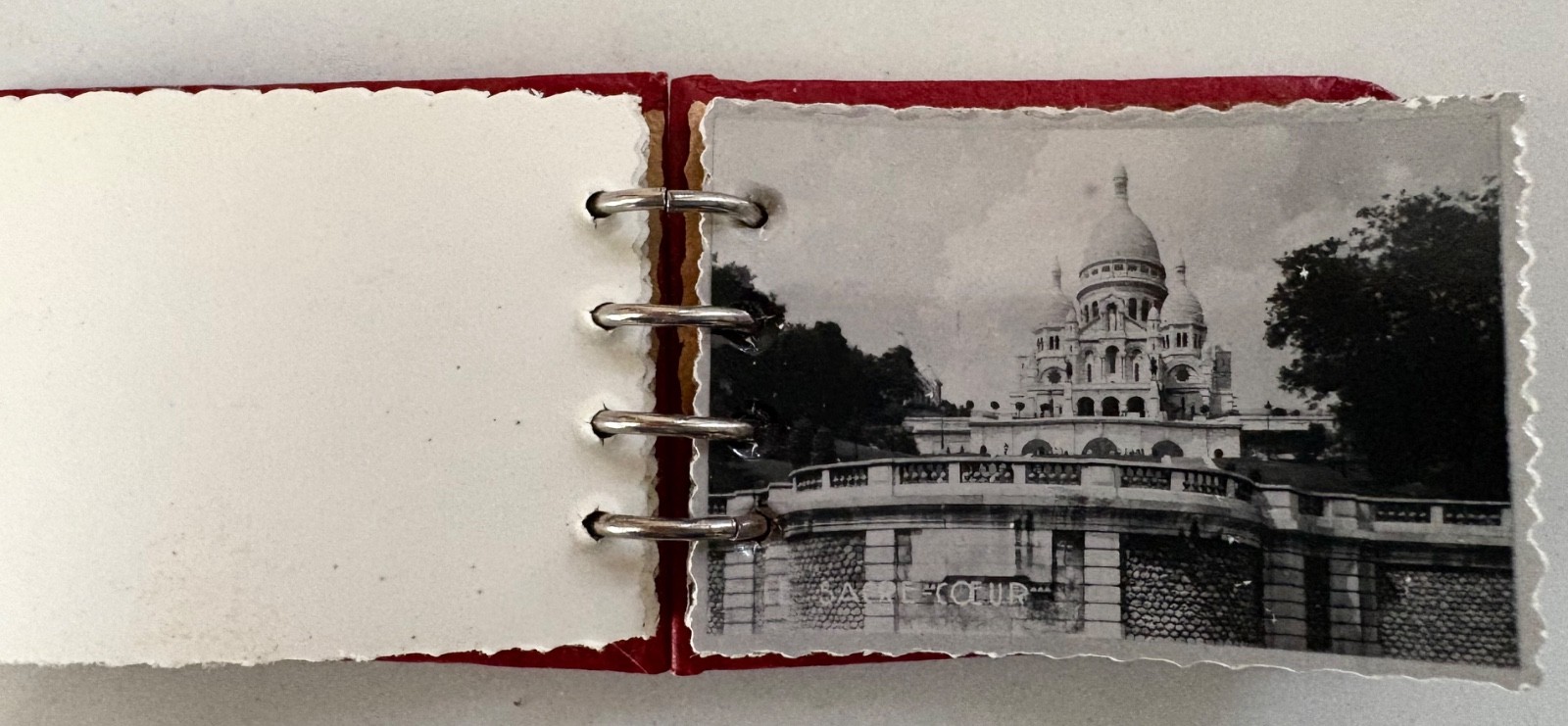 WWII VINTAGE FRANCE 1940’S FAMOUS PHOTOS Unique Mini Book-WarTime Black/white