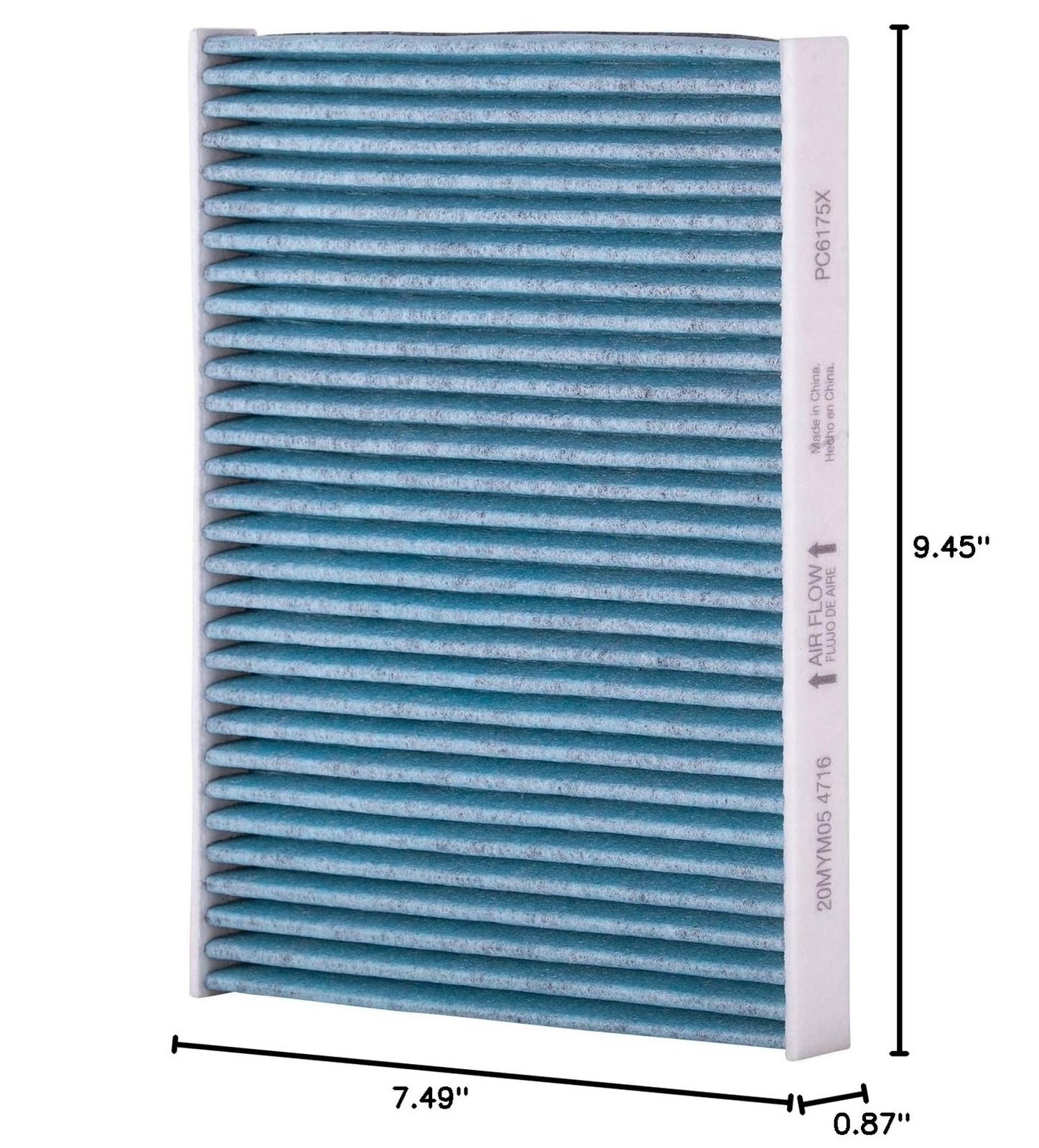 PUREFLOW PC6175X Cabin Air Filter | Fits 2010-2019 Ford Fiesta 1.6L; 2009-202…