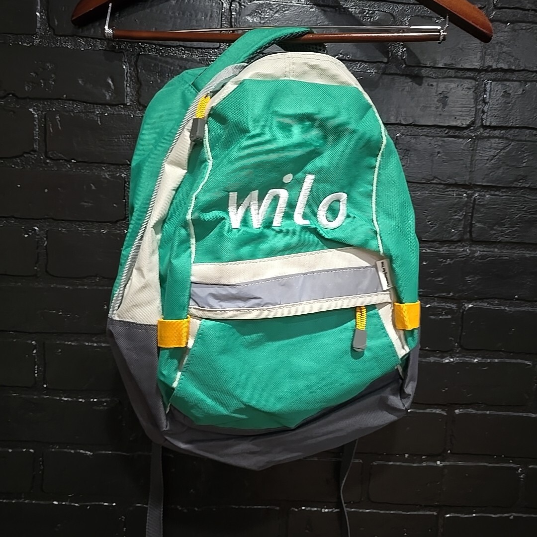 wilo pumps dortmund backpack green gray yellow advertising sports bags
