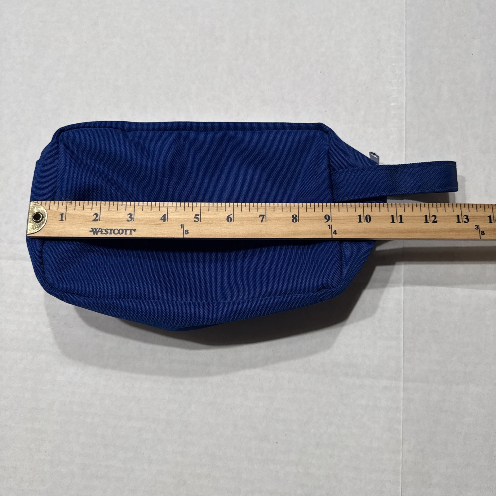Royal Caribbean Royal Blue Travel Bag Zipper Closure Outside Zip Pocket New!