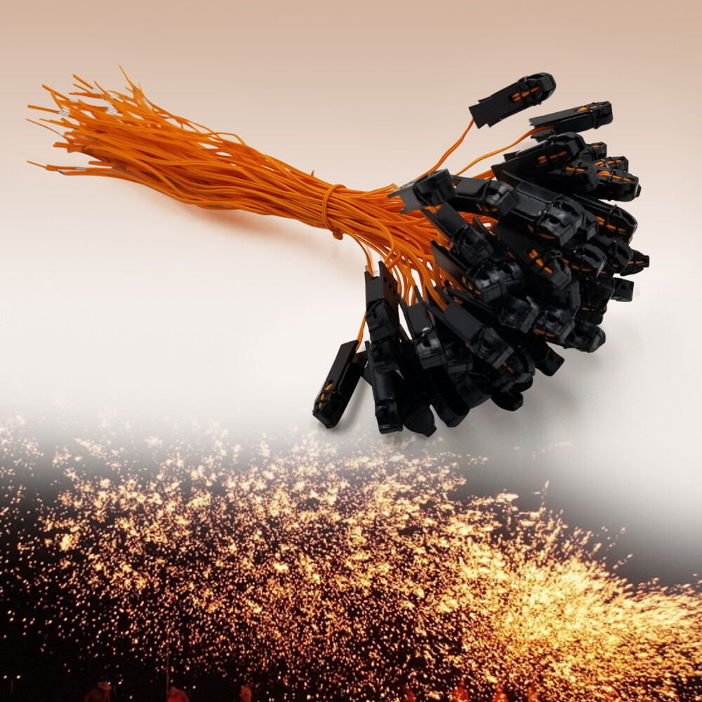 100PCS/LOT 11.81in Electric Connecting Copper Wires for Celebrate Festival Party