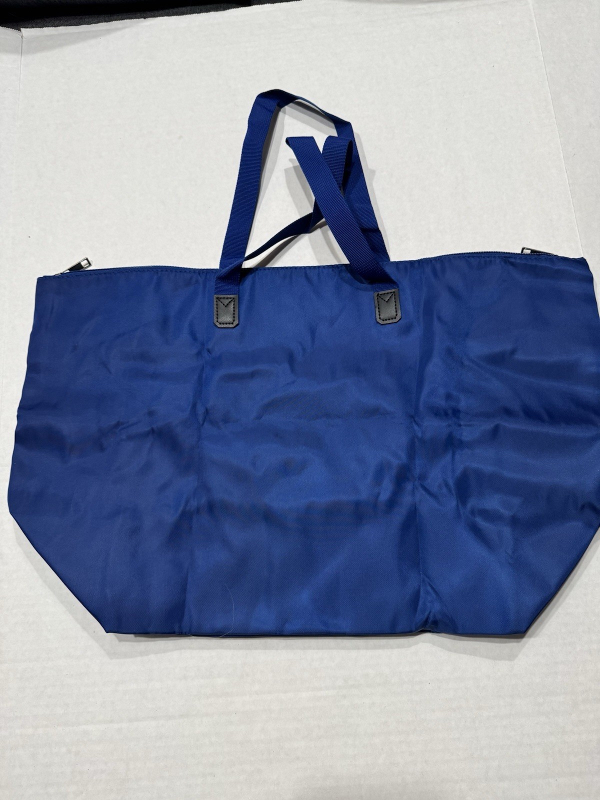 Royal Caribbean Royal Blue Large Tote Bag Zipper Closure Dual Handles New!