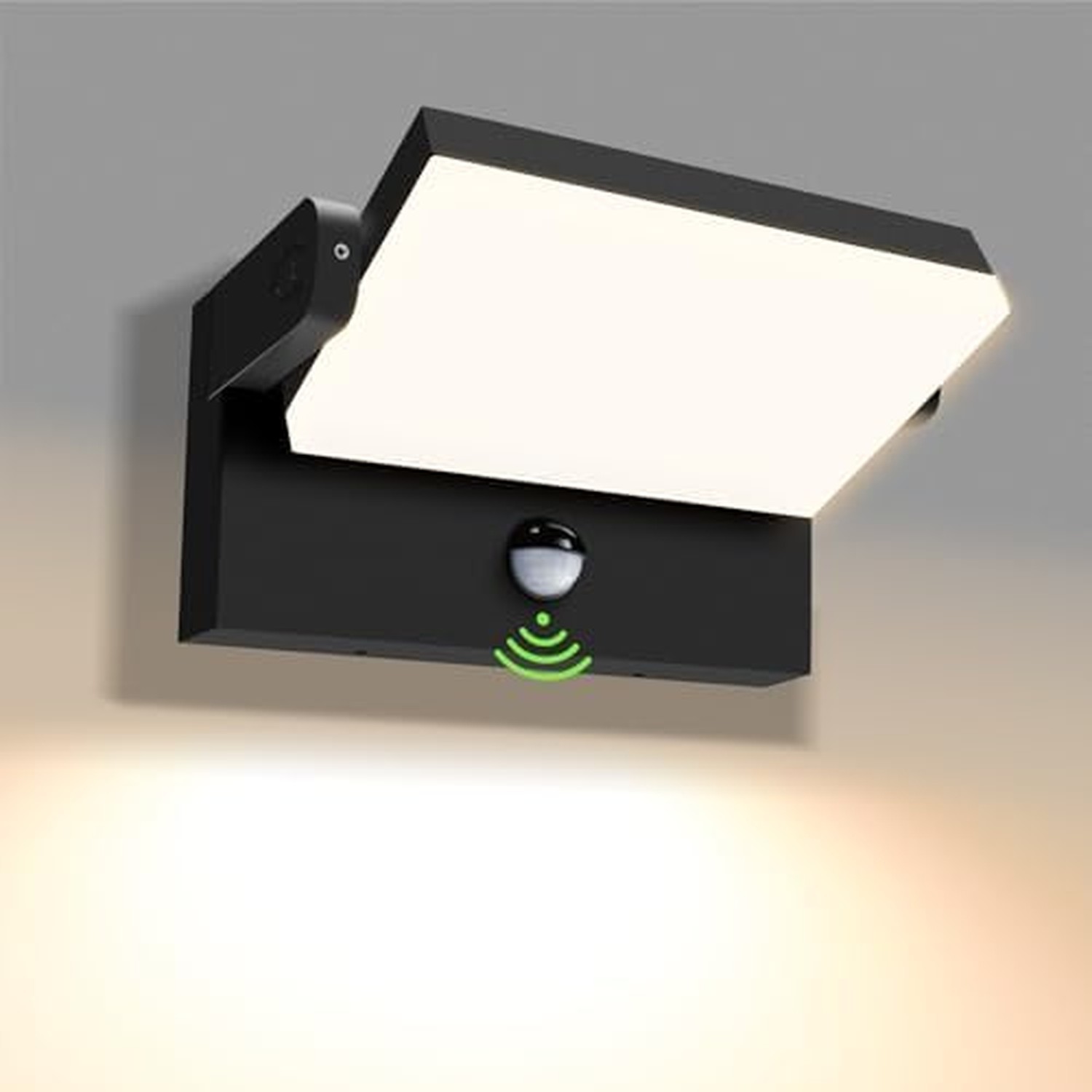 ALUSSO® 20W/40W/55W LED Outdoor Motion Sensor Wall Light, 3000K/4000K/6500K