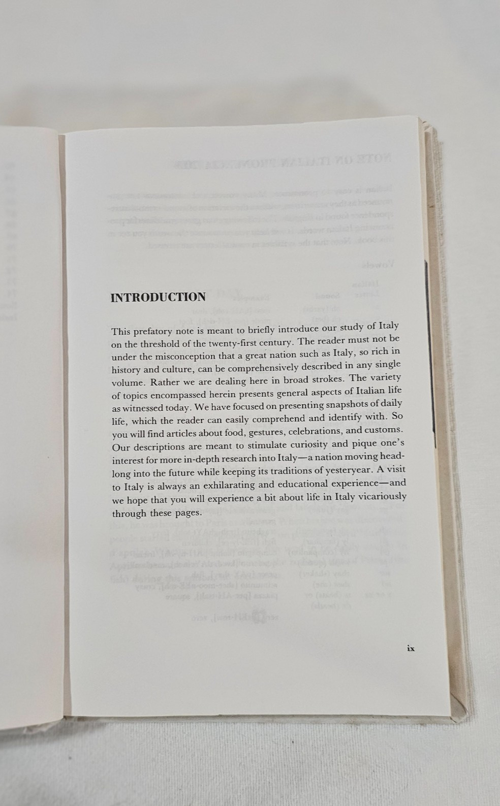 The Italian Way by Costantino & Gambella Customs & Culture of Italians Book