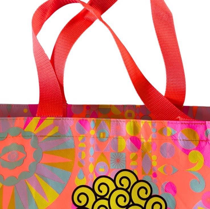 Amika Premium Reusable Tote Bag Large Size amika Signature Print Bag Womans Tote