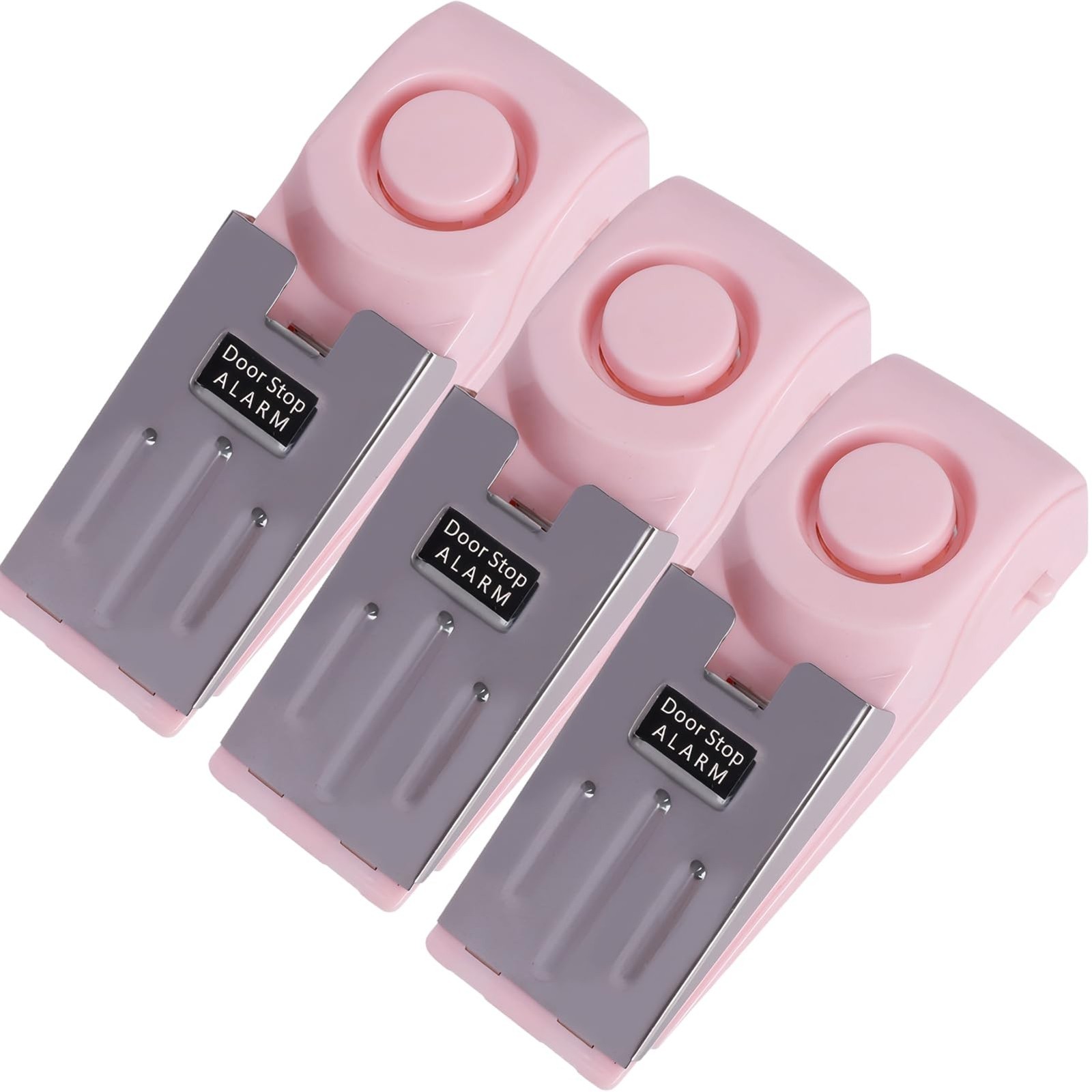 Mengshen 3 Pack Door Stop Alarms 120dB Security Alarms for Door Hotel Safe | …