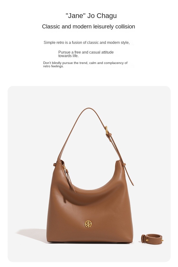 large capacity tote bag simple commuter hand hobo bag crossbody bag