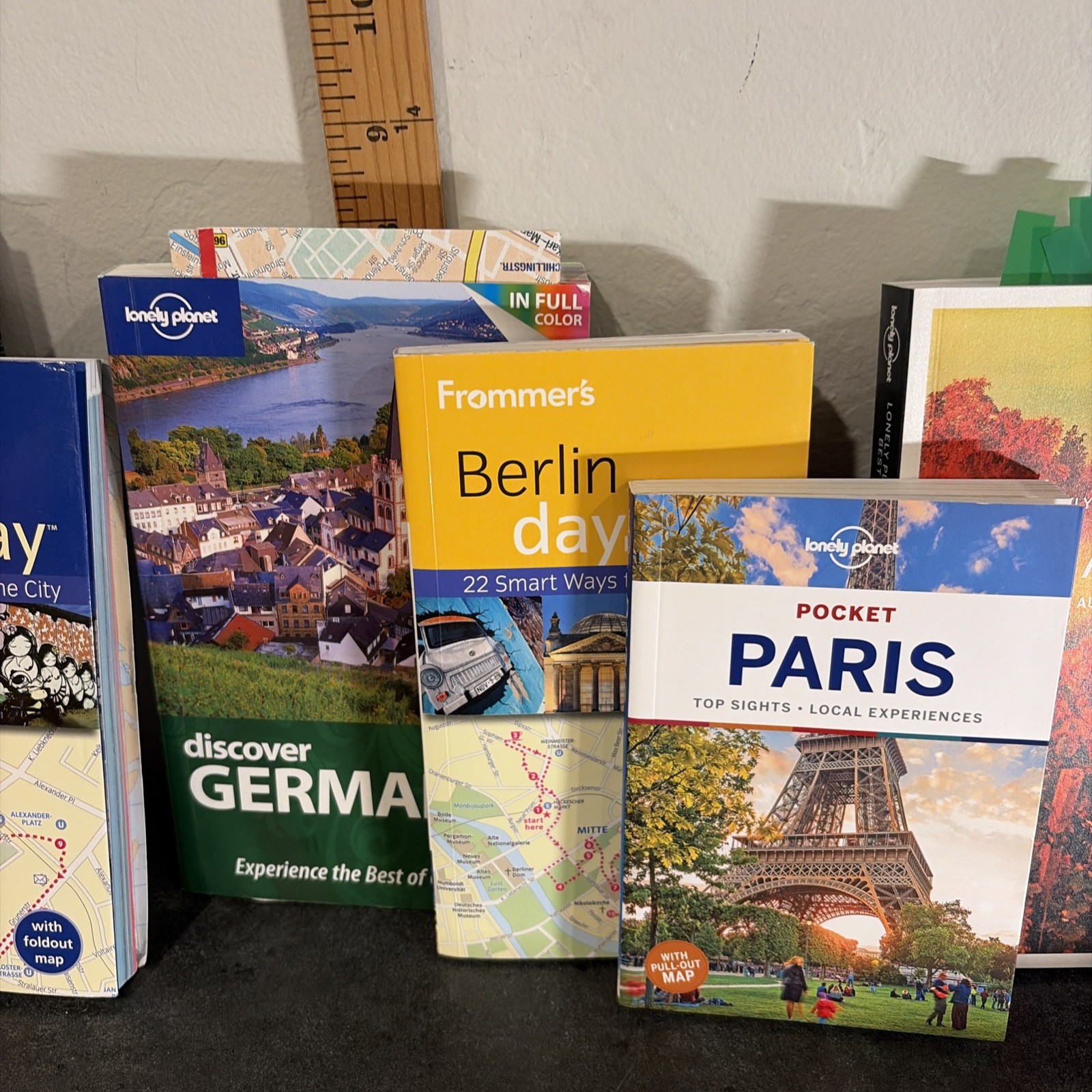 Lot of 8 Travel Books – Turkey France Germany Europe Paris Berlin