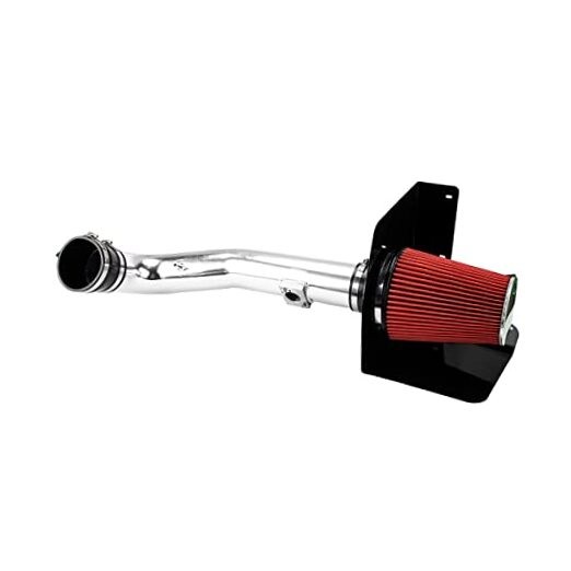 Air Intake Kit, Cold Air Intake System Kits + Filter Aluminum Compatible with