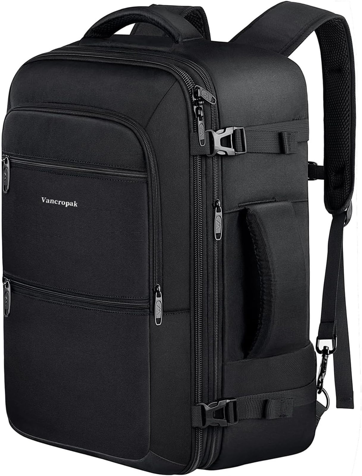 Vancropak 35L Carry on Bags for Airplanes, Luggage Backpack for Travel, Fligh…