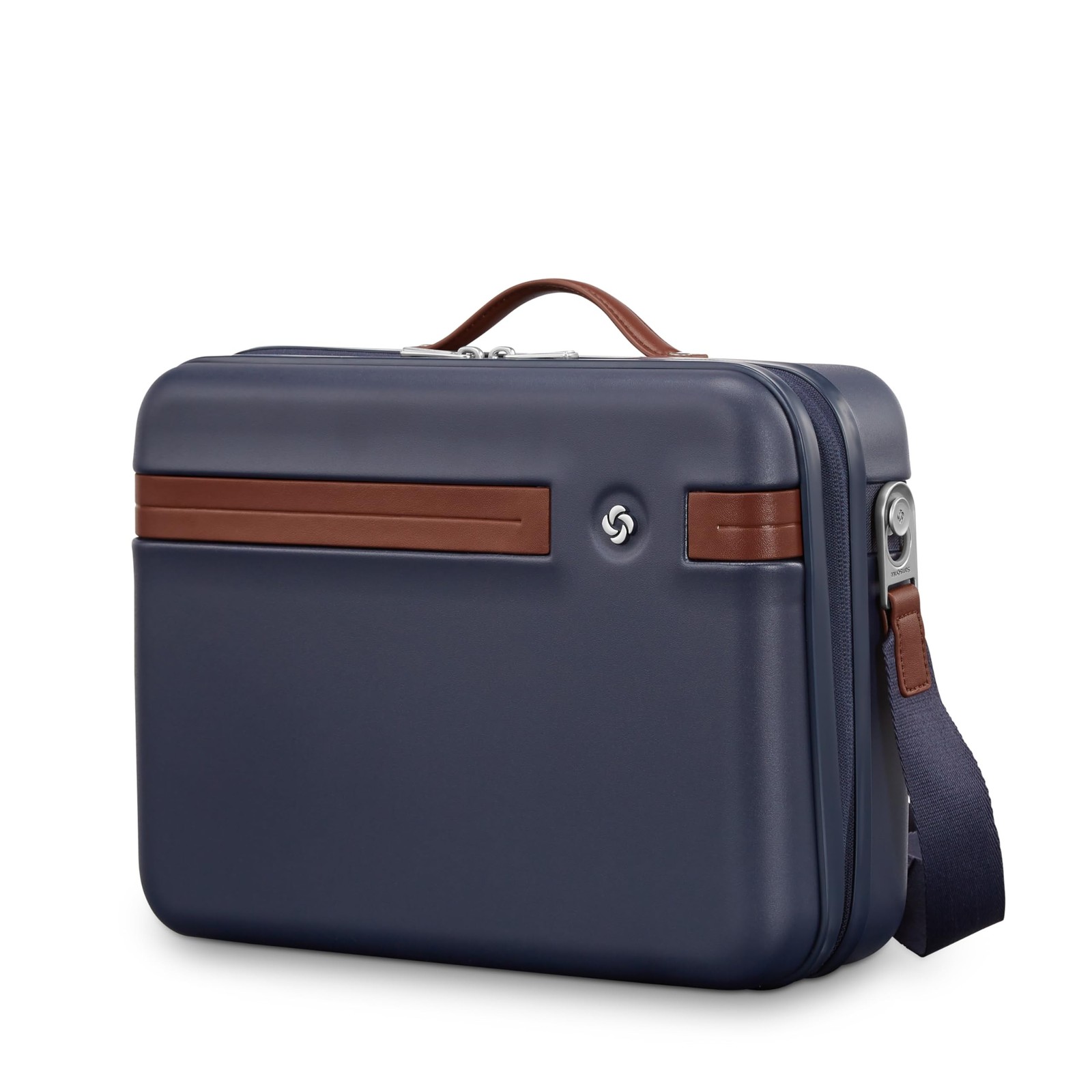 Samsonite Virtuosa Hardside Train Case, Crossbody Travel Makeup Case with Rem…