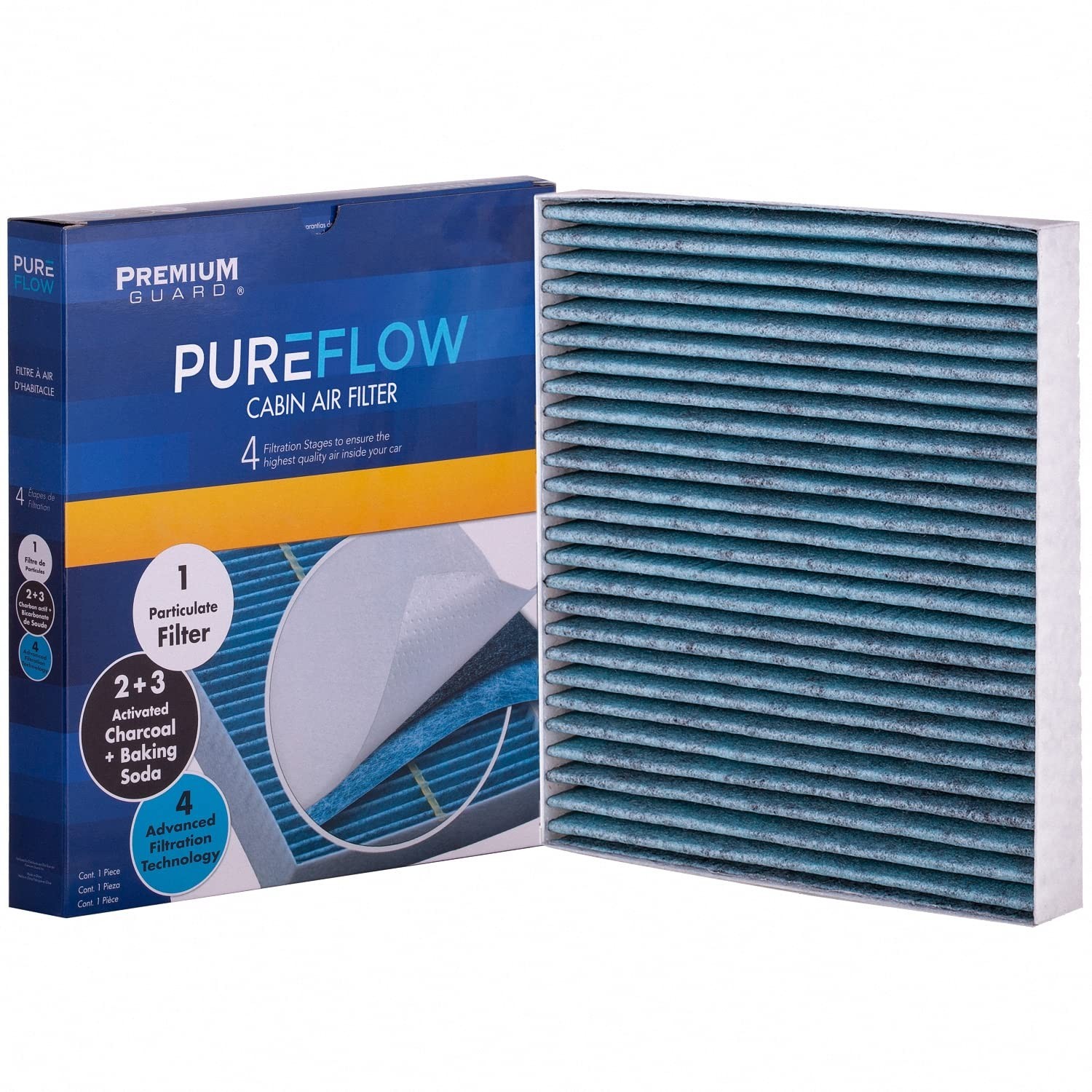 PureFlow Cabin Air Filter PC4313X | Fits 2011-2015 Ram 1500, 2007-2017 Jeep P…