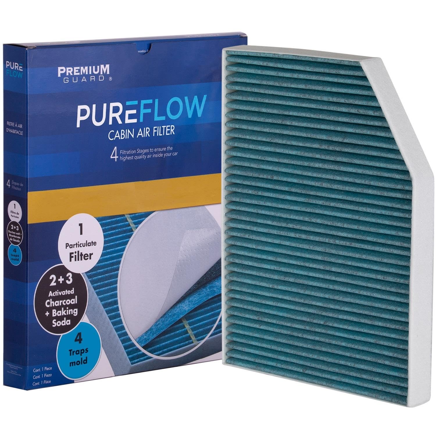 PUREFLOW PC99458X Cabin Air Filter | Fits 2018-2024 BMW X3 2.0L, 3.0L; 2022-2…